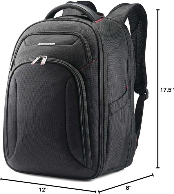 Samsonite Xenon 3.0 Checkpoint Friendly Backpack, Black, Large - Image 6