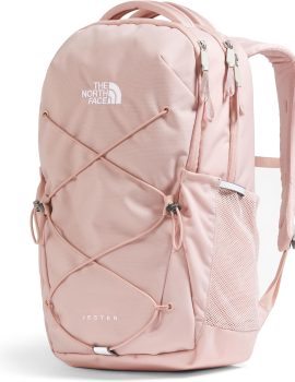 THE NORTH FACE Women’s Jester Everyday Laptop Backpack, Pink Moss, One Size
