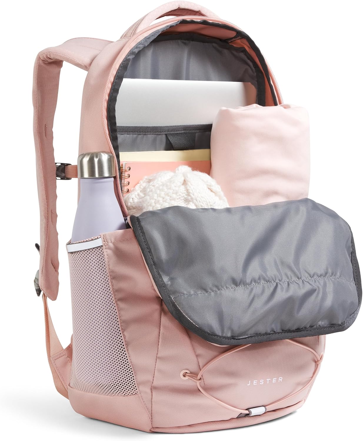 THE NORTH FACE Women's Jester Everyday Laptop Backpack, Pink Moss, One Size - Image 5